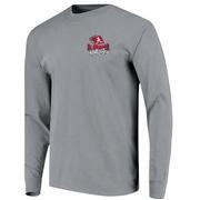 Alabama Image One Walking Flag Parade Comfort Colors Long Sleeve Tee